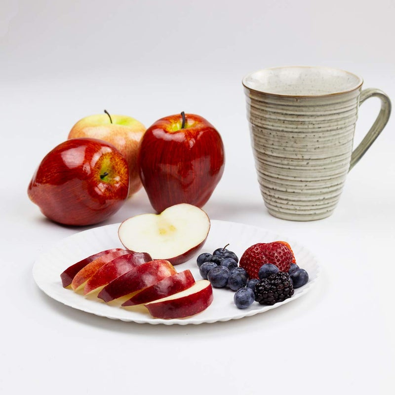 Hygloss Products Paper Plates - Uncoated White Plate - Use for Foodware, Events, Activities, Crafts Projects and More - Environmentally Friendly - Recyclable and Disposable - 9-Inches - 250 Pack - Image 3